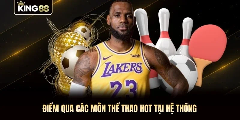Điểm qua các môn thể thao hot tại hệ thống Điểm qua các môn thể thao hot tại hệ thống