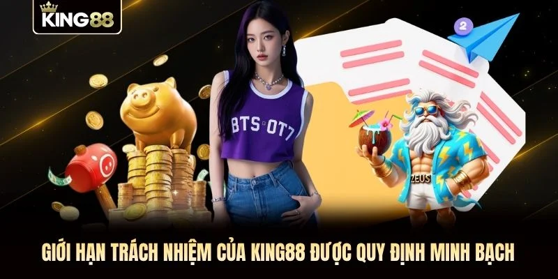 Giới hạn trách nhiệm của KING88 được quy định minh bạch Giới hạn trách nhiệm của KING88 được quy định minh bạch